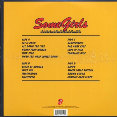 Some Girls: Live in Texas 78 [2lp/1dvd] by Rolling Stones