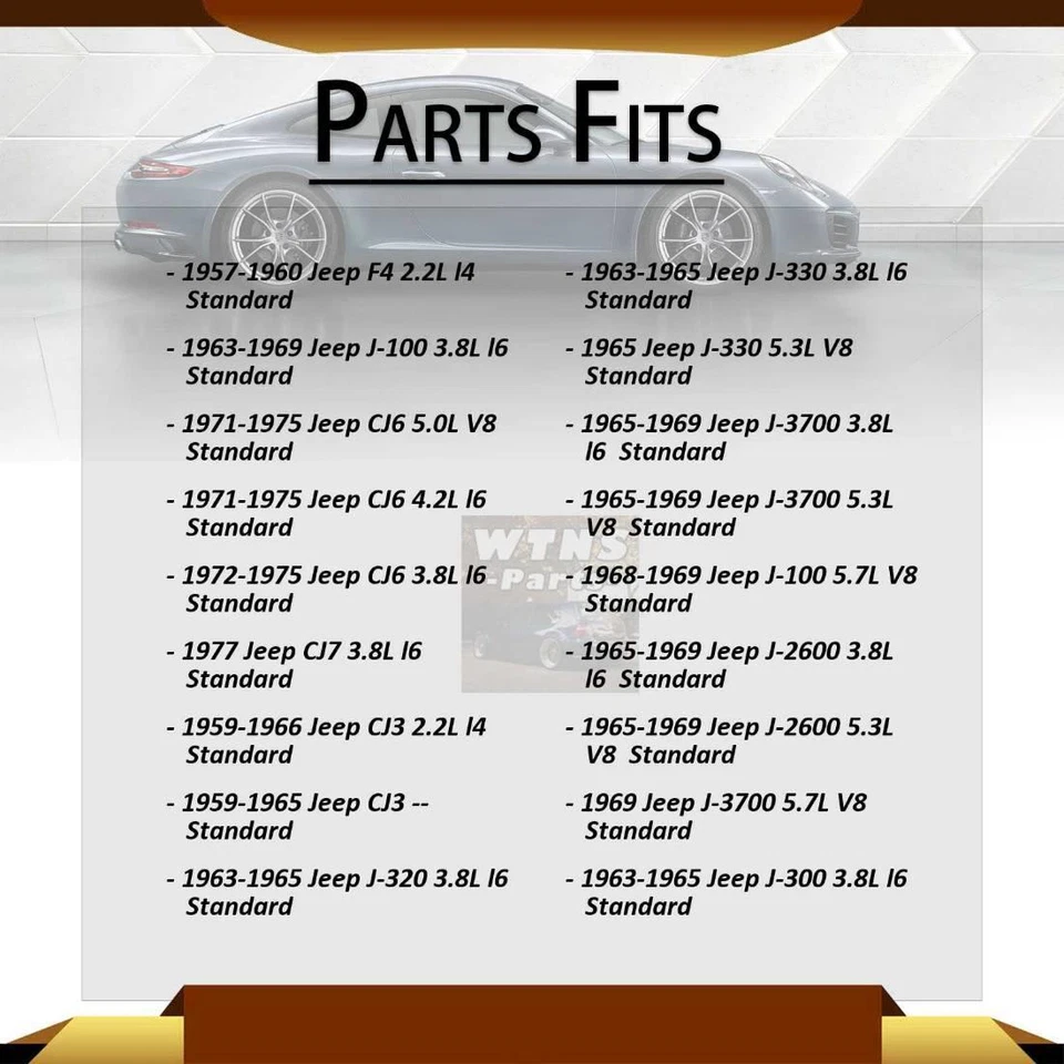 GMB 后轴所有接头通用接头适用于福特野马 1991 - 1991 — 第 3/4 张图片