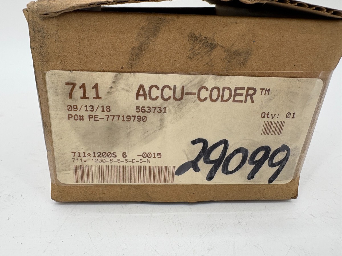 New Encoder Products Accu-Coder 711*-1200-S-S-6-D-S-N