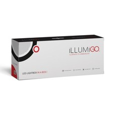 Illumigo LED Illuminated Freestanding Light box 1m Wide X 2m High