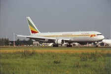 Dia Boeing 767-3BG(ER) Ethiopian Airlines Flugzeug 35mm ungerahmt O17-5-5