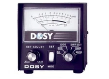 Dosy PM1000 PM-1000 Inline 1000 Watt SWR Bridge & Modulation Meter Brand New