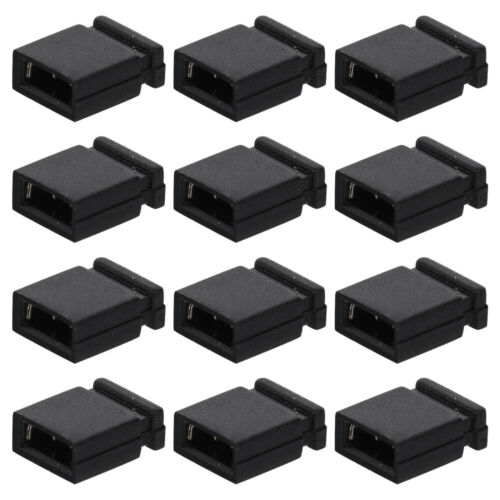 1000 Stck. Kurzverbindung Block Pin Header Stecker Überbrückungskappen in schwarz - Bild 1 von 12