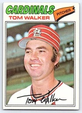 Tom Walker  1977 Topps  #652 - Please see pics for cond.