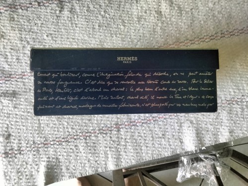 Original HERME'S Gift Box 8.25"x8.25"x3" - Picture 3 of 6