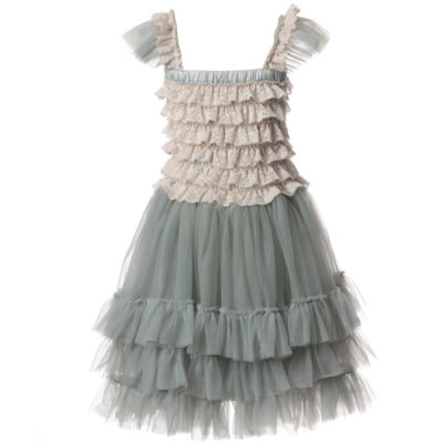 grey tutu dress tulle Hall Of Mirrors Blue Tutu Dress