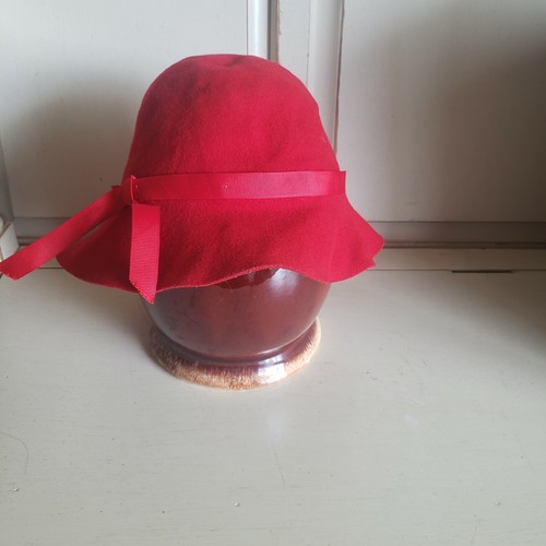 Vintage Broners Crusher Hat Red 100 