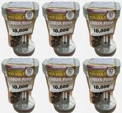 Dial 1095 10000 CFM Offset Evaporative Swamp Cooler Pumps for Champion - 6 Pack