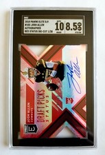 2018 PANINI ELITE DP RED STATUS JOSH ALLEN RC/AUTO! 1/30! SGC 8.5! 1/1! FIRST!