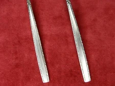 2 Grapefruit Spoons Oneida Community VIA ROMA Stainless Steel (2nd) Flatware 6"