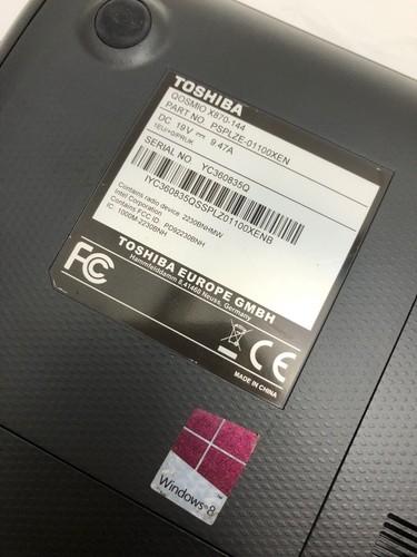 Toshiba Qosmio X870 Laptop - 2.40GHz 16GB RAM 119 SSD 923 HDD 3 GPU - See Descr - Picture 15 of 17