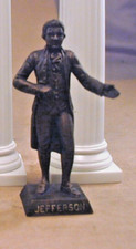 Marx President Presidents Thomas Jefferson Bronze Finish Pro Painted