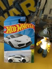 2021 Hot Wheels HW Exotics LB-Works Lamborghini Hurcan Coupe White w/ Black B518