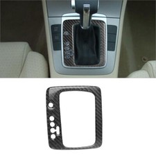 Cubierta de panel de cambio de marchas automático de fibra de carbono para Volkswagen Passat 2006-2011