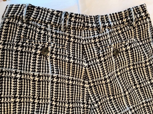 Pantaloni a quadri in maglia di lana collezione St John NUOVI - 4 - Foto 6 di 7