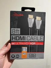 Rocketfish RF-HG08501 8ft. 4K In-Wall HDMI Cable - Black