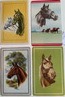 60 Single Swap Playing Cards Big Lot Horse Equestrian VINTAGE — photo 9