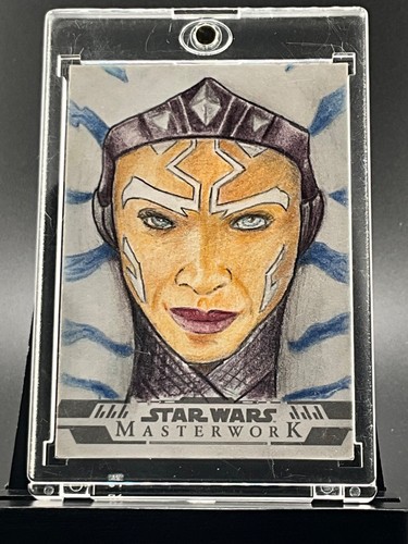 2024 Topps Star Wars Masterwork AHSOKA TANO Sketch Card
