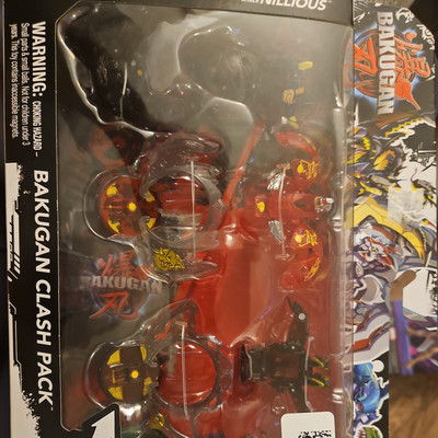New & Sealed! Bakugan Street Brawl Clash Pack 6-Pack Action Figure Set NIB!