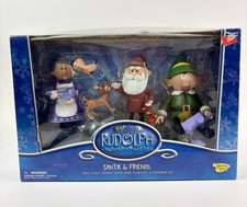 Rudolph Island of Misfit Toys Santa Friends Forman Elf Set Memory Lane NIB
