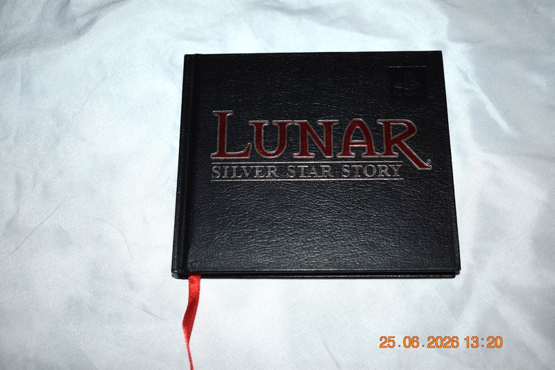 1998 Playstation 1 LUNAR Silver Star Story Book, 120 pages