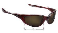SFx Replacement Sunglass Lenses fits Spy Optic Micro Scoop M2 - 59mm Wide