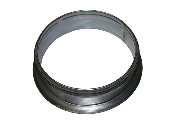 AnschlußFlansch / Bundkragen Mit Lippendichtung 125Mm Wandflansch Wickelfalzrohr-image