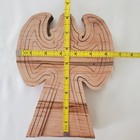 Vintage Wooden Angel Puzzle 5 Pieces Handmade 1990 - 2000's Ready to Finish — photo 9