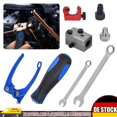 Mini Bördelgerät Bremsleitung 4,75 mm 3/16'' + Rohrbiegezange + Abschneider DHL