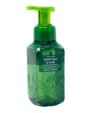BATH & BODY WORKS WHITE TEA & SAGE GENTLE FOAMING HAND SOAP 8.75 FL OZ NEW