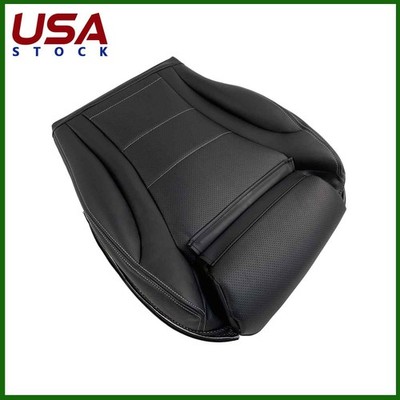 Driver Bottom Leather Seat Cover For Mercedes-Benz C250 C300 C350 Etc. 2015-2021