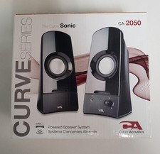 Cyber Acoustics Powered Speaker System - CA-2050 Curve Series