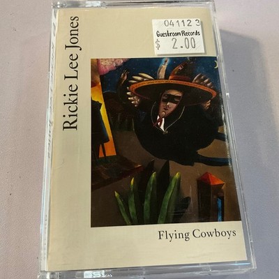 Rickie Lee Jones Flying Cowboys Cassette Geffen 1989