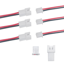 50Pcs 25Pairs 2Pin Xh2.54Mm Mini Micro Male and Female Connection Cable Plug wit