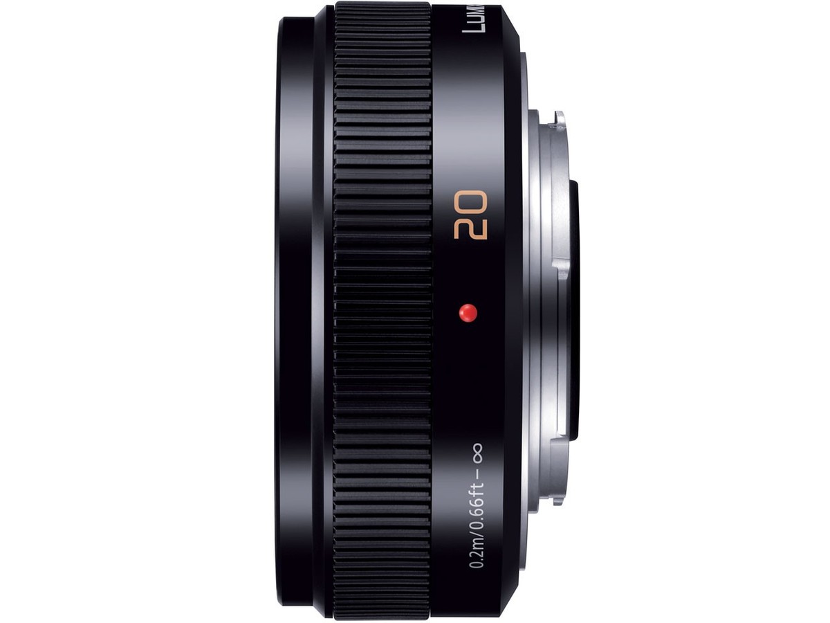 Panasonic Lumix G 20mm f/1.7 II ASPH. Lens - Black (H-H020AK
