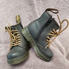 DR MARTENS DOC Air Wair 1460T Toddler Brown Unisex Size US 7