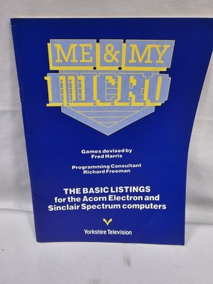 Me & My Micro Fred Harris Basis Angebot Computer Buch ZX Spectrum Commodore