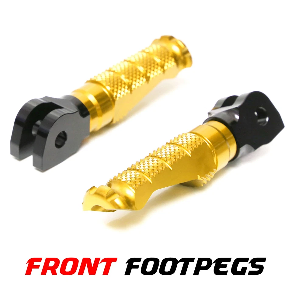 R-FIGHT Gold Front Foot Pegs For BMW R 1200 R 06-10 11 12 13 14 15 16 17 18 - Imagem 2 de 4