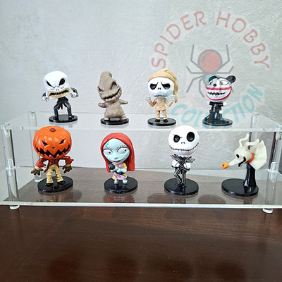 THE NIGHTMARE BEFORE CHRISTMAS FIGUREN KOMPLETTSET 8-TEILIG TIM BURTON HALLOWEEN