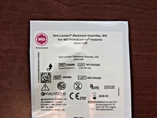 Zest Locator Keystone Tilobe WD 1 mm cuff Ref 45268K_ Components Included