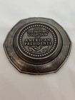 Set Of 5 American Collectors Guild Presidential Pewter Miniature Plates 2" — photo 3