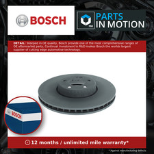 2x Brake Discs Pair Vented fits MERCEDES GLC220 C253, X253 2.2D Front 15 to 19