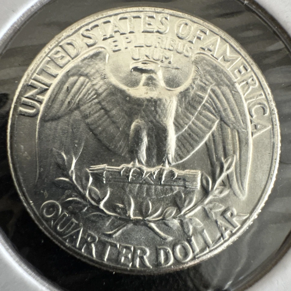 1964 Washington Quarter 25c US Coin 90% Silver Philadelphia Mint BU - Image 4 of 4