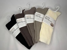 ALINA Merino Wollsocken 88% Wolle Damen Herren Winter Thermo Socken