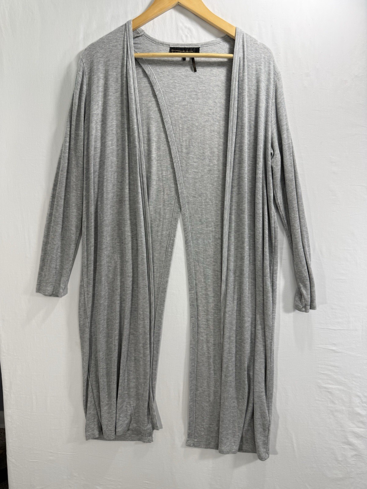 Donna Karan Active Split Back Open Front Long Dus… - image 2