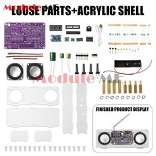87.5MHz~108MHz Dual Channel Digital Tube FM Radio Electronic DIY Kit Type C