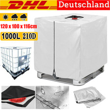 1000L IBC Container Abdeckung Wassertank Abdeckplane Thermohülle UV Schutz Haube