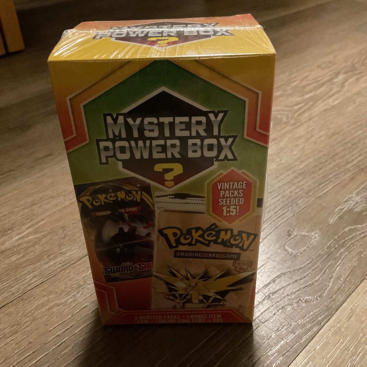 mystery power box pokemon 5 booster packs 2020 Pokemon Mystery Power Box-5 Booster Pack- Vintage 1:5 Walmart  Exclusive