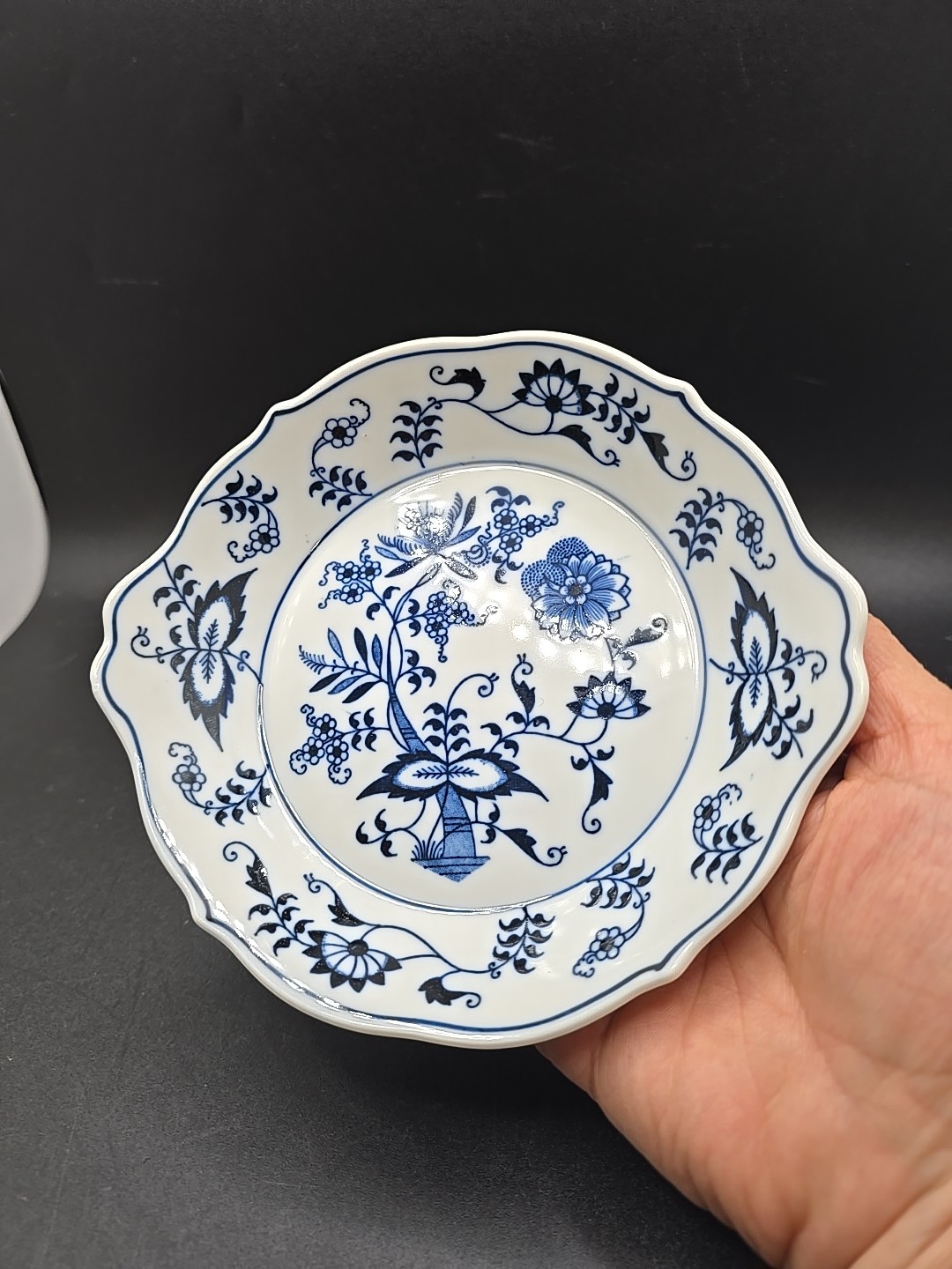 Blue Danube BLUE DANUBE 6-1/2" Au Gratin Dish Blue Onion Pattern | eBay