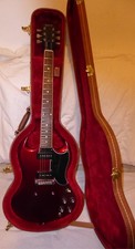 Gibson SG Special Spakling Burgundy 2019 - VG. Condition with Gibson hard case